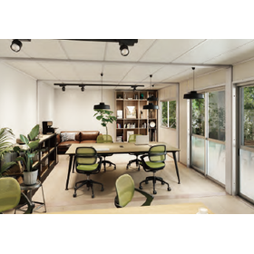 Unit 'Como Space' for small stores such as gift shops and bookstores.