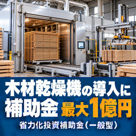 木材乾燥機導入に使える補助金｜省力化投資補助金