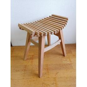 ボーンチェア ケヤキ無垢 未塗装品【アウトレット建材】