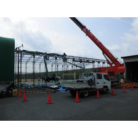 【岐阜県 倉庫 施工事例】オールウェザーハウス 森