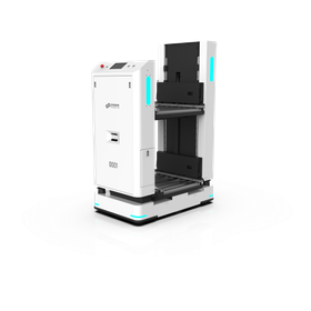 Autonomous transport robot with roller function