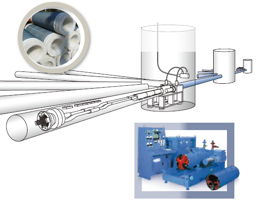 地滑り・液状化現象対策に新工法！【レジェンドパイプ工法】