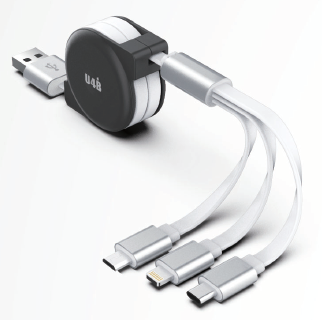 3in1 USB充電ケーブル『U4B TU-01』