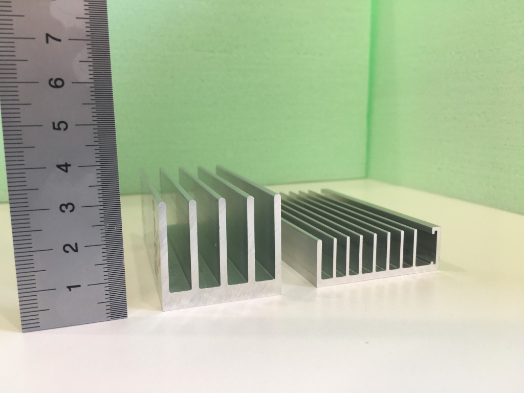 【導入事例】アルミ押し出し　ヒートシンクについて