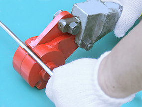 油圧式ワイヤーカッター『NKHシリーズ』【太物ワイヤーの切断に】