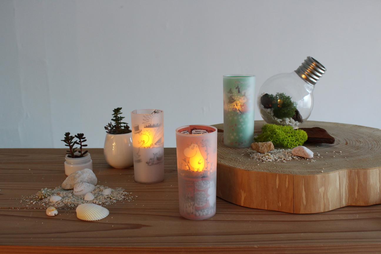 『LED candle Cuore moomin 』