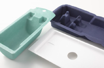 紙製のトレー　パルプモールド