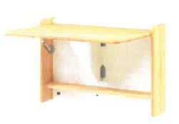 壁面固定式折り畳みデスク『畳むんデス mini』