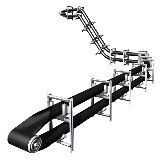 円筒形コンベヤ『スーパーコンベヤ』