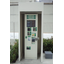 Bicycle parking management system (combined regular update machine / temporary ticket vending machine)