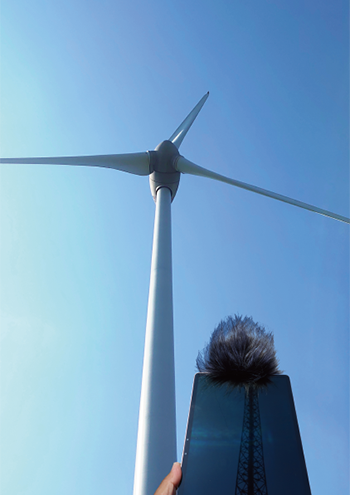 音響によるブレード欠陥検出技術『Chokai』