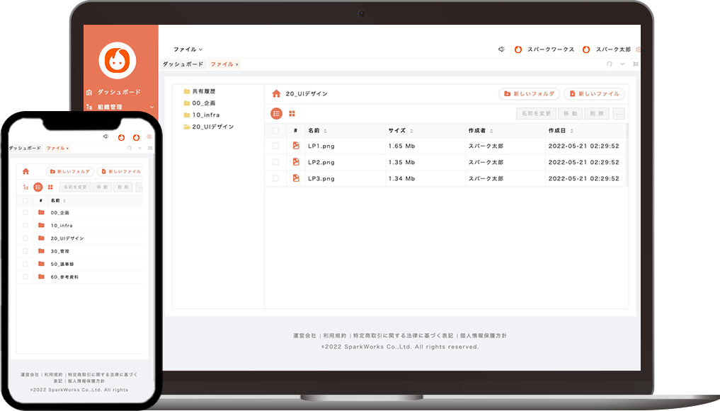 コラボレーションツール『SparkWorks』