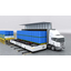 Drive-through type truck station TRTS (TORTAS)