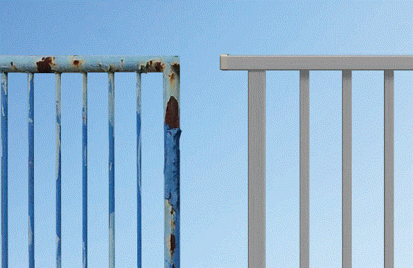 改修用BL認定墜落防止手すり・公共集合住宅用『リノレールBL』