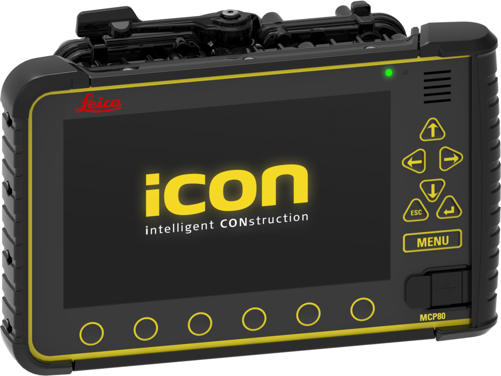 土工の重機用3Dマシンコントロール 『Leica MCP80』 | ライカジオ