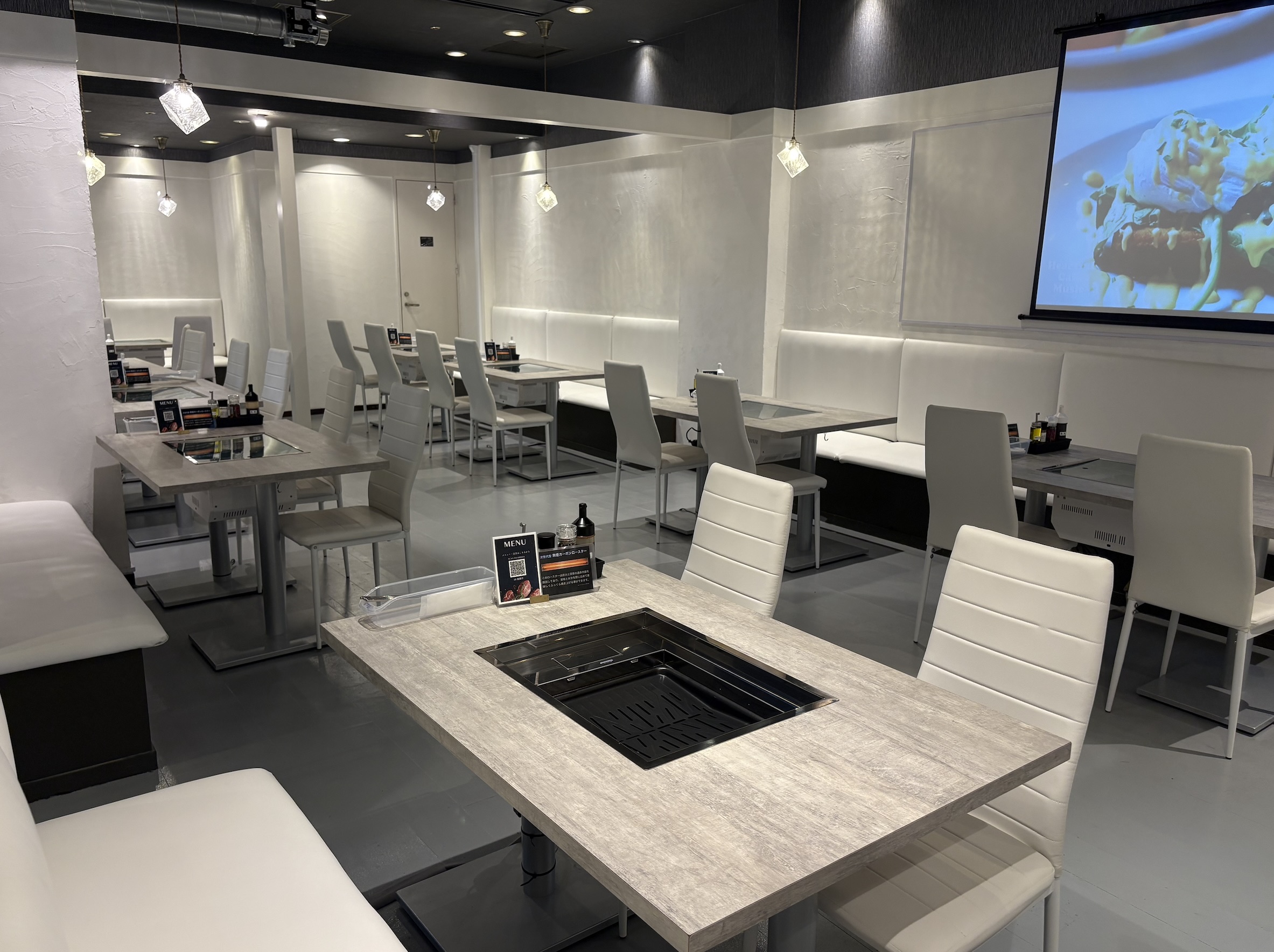 ノンダクト無煙ロースター 設置事例：ミートピア様（中野坂上）