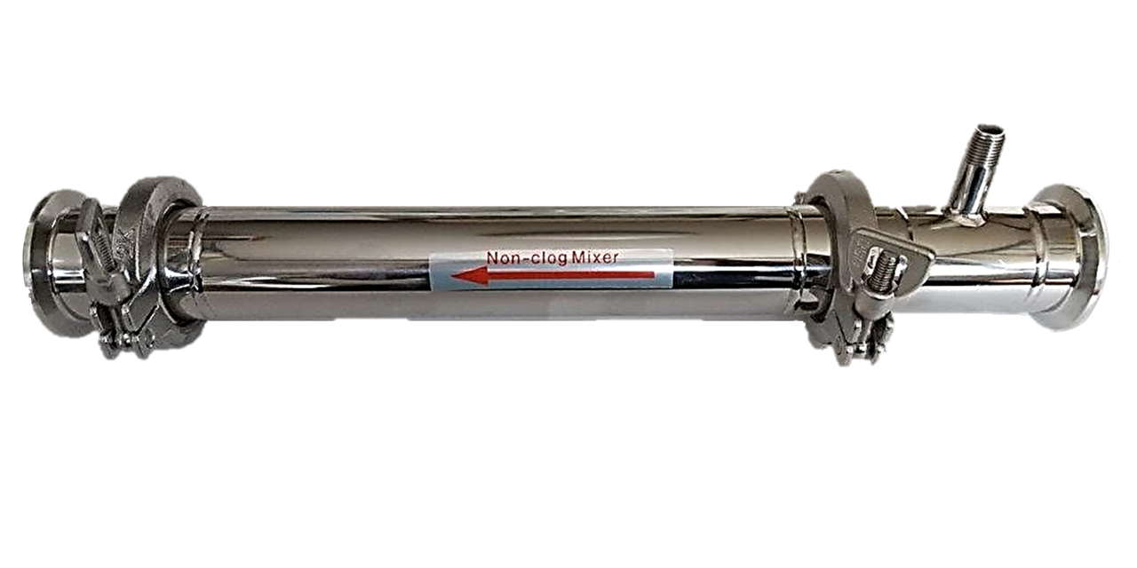 配管洗浄用シャーディスミキサー【ファインバブルで配管洗浄革命