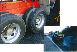 遮水工法用熱溶着型改質アスファルト乳剤『ハイブローンSA』