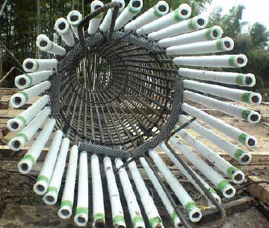 杭頭処理用静的破砕剤　太平洋クイカッター