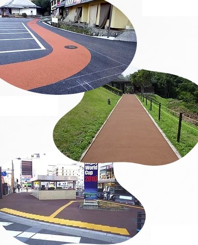 カラー舗装『Kグランド』