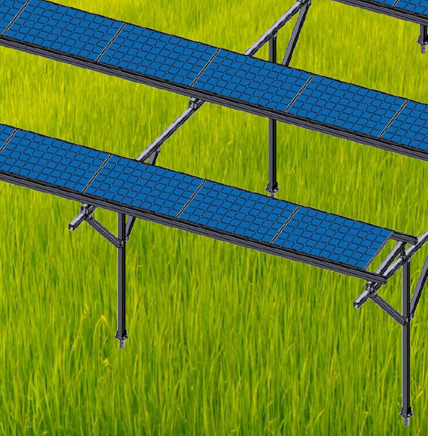 ソーラーシェアリング架台『Dアースファーム』