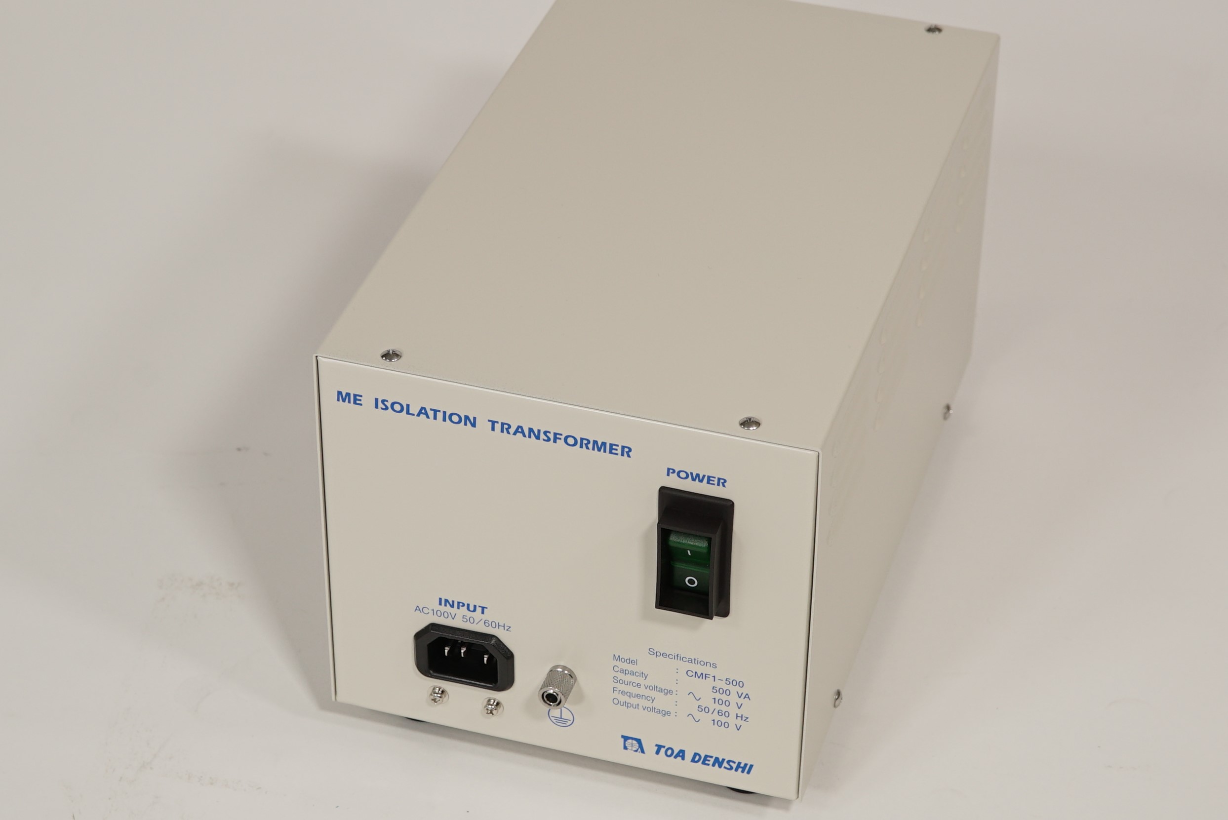 医療機器・汎用アイソレーショントランスボックス「CMFシリーズ」