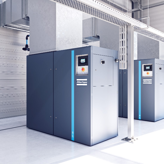 オイルフリー コンプレッサ『ZR/ZT』：アトラスコプコ