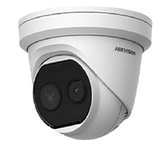 発熱測定AI顔認識ドームカメラ