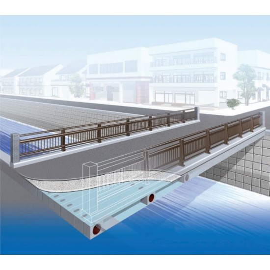 急速簡易施工式　メタル床版橋『角太橋 ポン！メタルキット』