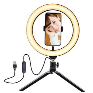 スマホブロードキャストライトスタンド