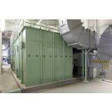 活性炭吸着システム【吸着剤の優れた能力により、安定した脱臭効果】