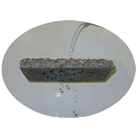 ポリマーセメント系ポーラス舗装材『ポーラスクリート』