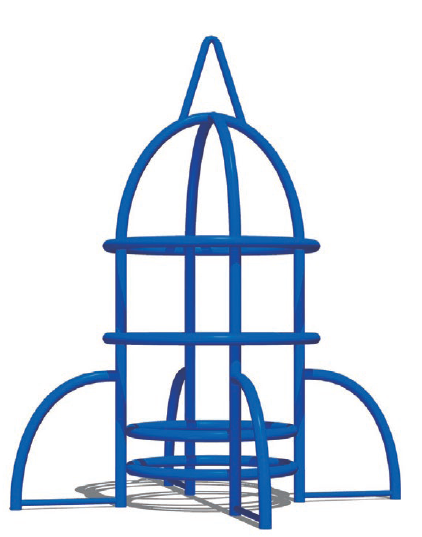 乳幼児用遊具 ロケット『PG33-SS001』