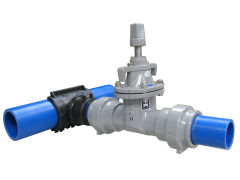 ポリエチレン管用ＥＦ不断水分岐工法　『EFブンキソフト』