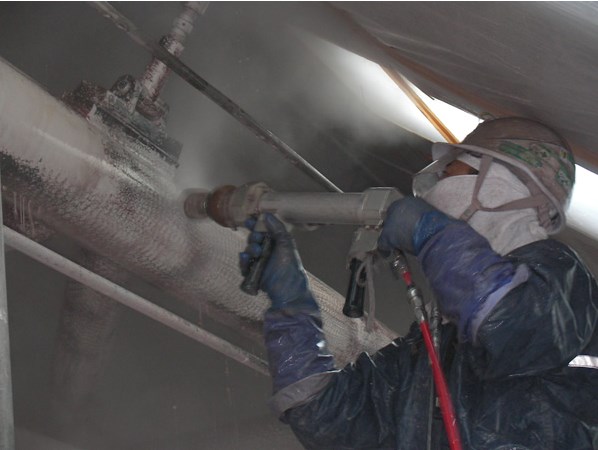 鉄部剥離工事『アルカリウォーターブラスト&reg工法』