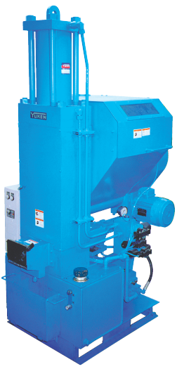 切り粉を最大1/40まで減容！自動切屑圧縮機『キリコ』