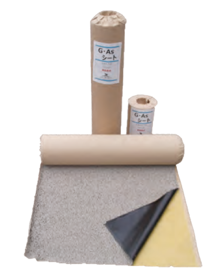 100%リサイクル可能なクラック抑制シート『G・Asシート』 ガイアート