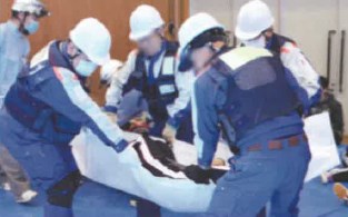 簡易担架『CAPディスポストレッチャー・シーツ』