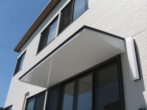 ユニエースひさしA型先付ガルバ鋼板 ユニエースひさしA型先付ガルバ