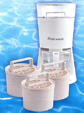 卓上型精製水器ピュアメーカー用カートリッジ　定期購入のご案内