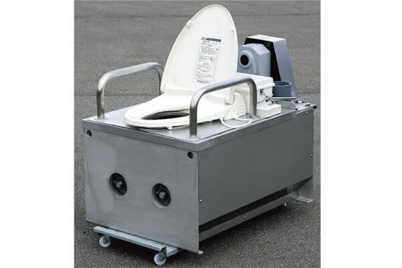 工事現場用仮設トイレ GKL-43 女性用 | 正和電工 - Powered by イプロス