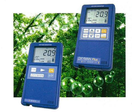 ガルバニ電池式 酸素モニタ 　OXYMAN/OXYMANPlus