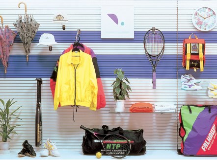 アルミニウム製ディスプレイ壁面『ウォールパネル』