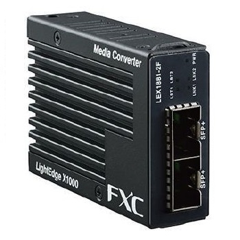 FXC製 LEX1881-1F メディアコンバータ　2台セット メディアコンバータ「LEX1881-2F」 FXC | イプロス