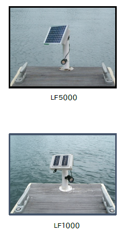 太陽電池式海上用LED照明『LF電源』