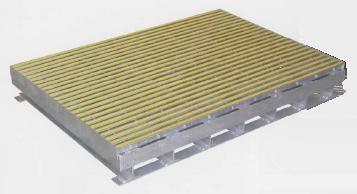 パイプ絞り『カラーYバーグレーチング』 長スパン用ハード