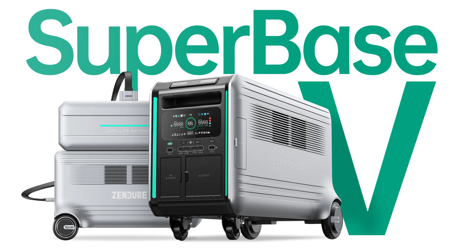 ポータブル蓄電池　SuperBaseV