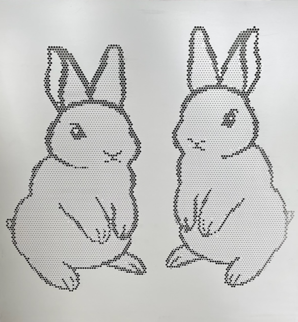 2023年の干支はうさぎ【打抜き加工事例】