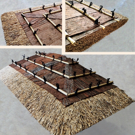 オーダーメイド型茅葺き『茅の庇-ひさし-』