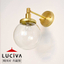 Brass Raw Bracket Light 'SSB901GC'